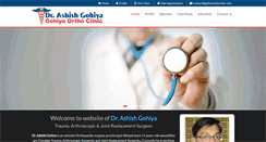 Desktop Screenshot of gohiyaorthoclinic.com